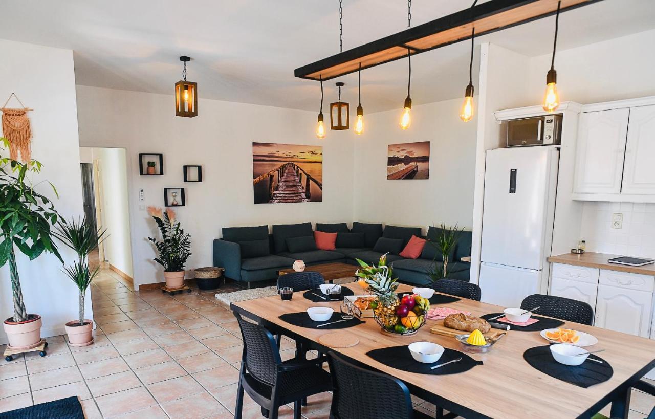 Spacieux T5, Terrasse, Proche Centre,Parking Prive بيربينيو المظهر الخارجي الصورة